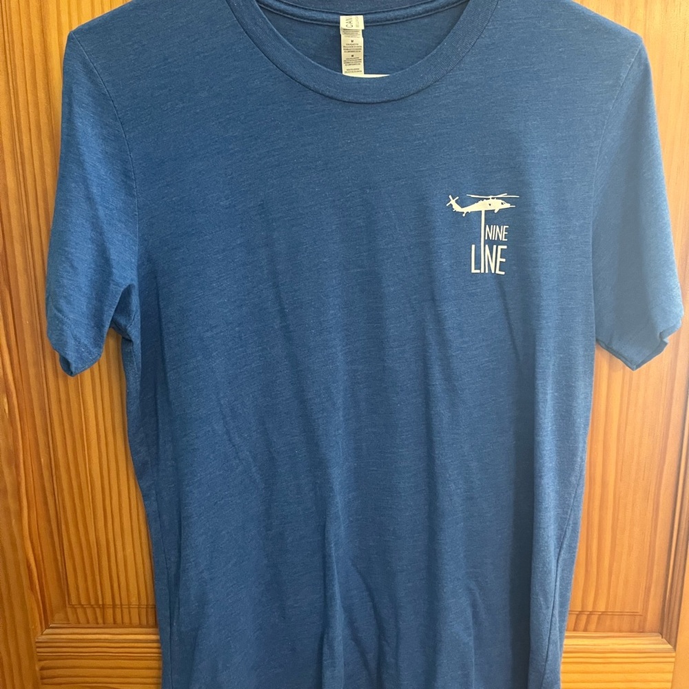 Nine Line Women's Blue Short Sleeve Tee